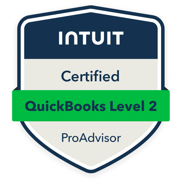 QuickBooks Level 2 Certified ProAdvisor